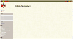 Desktop Screenshot of kielak.genealogiapolska.pl
